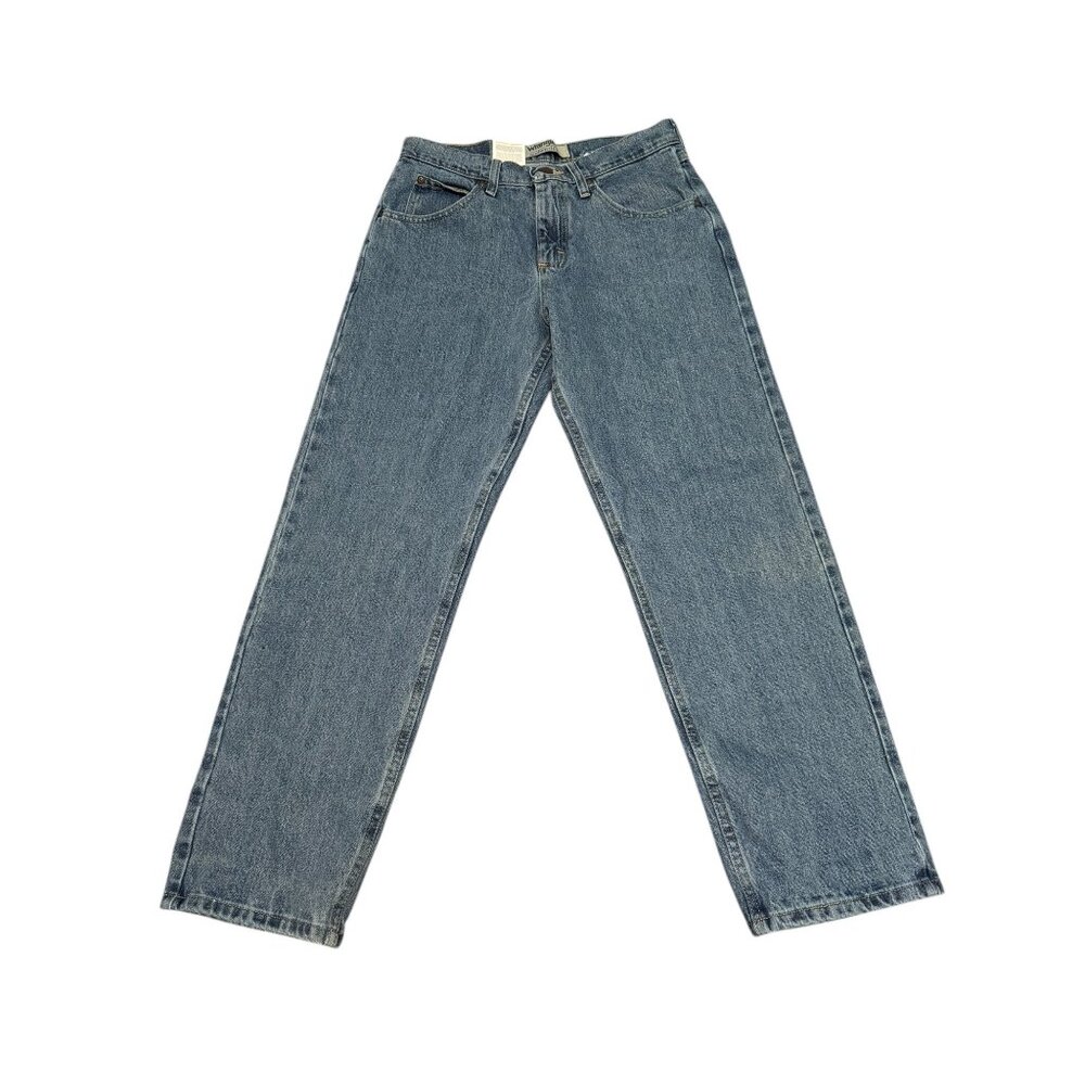 NWT Wrangler Authentics Mens REGULAR fit 100% Cotton Denim Jeans Size 30x29